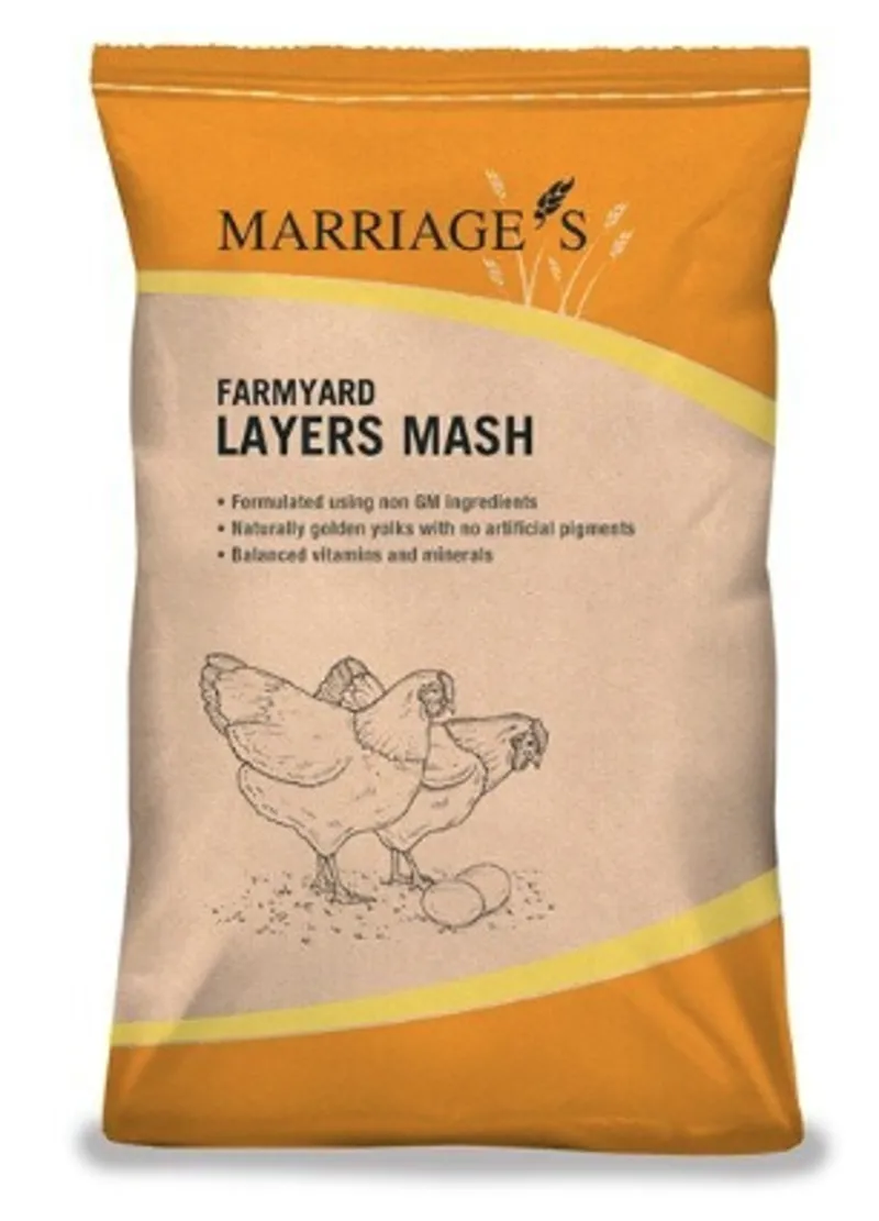 Marriages Layers Mash 20KG